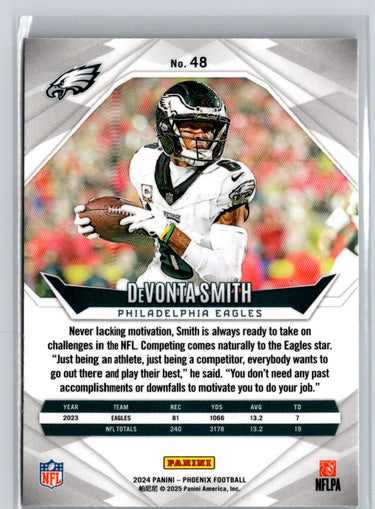 2024 Panini Phoenix #48 DeVonta Smith International J16