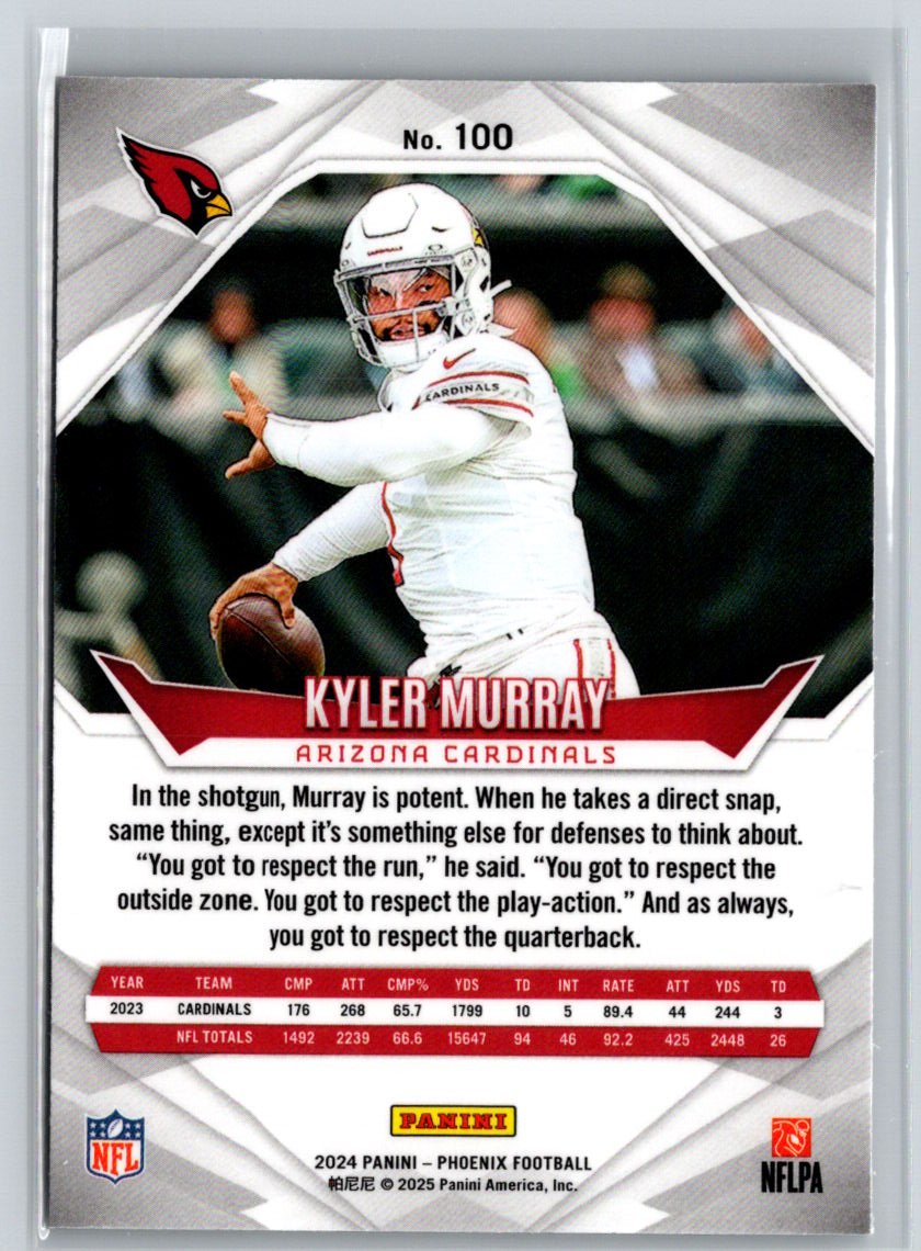 2024 Panini Phoenix #100 Kyler Murray International J16