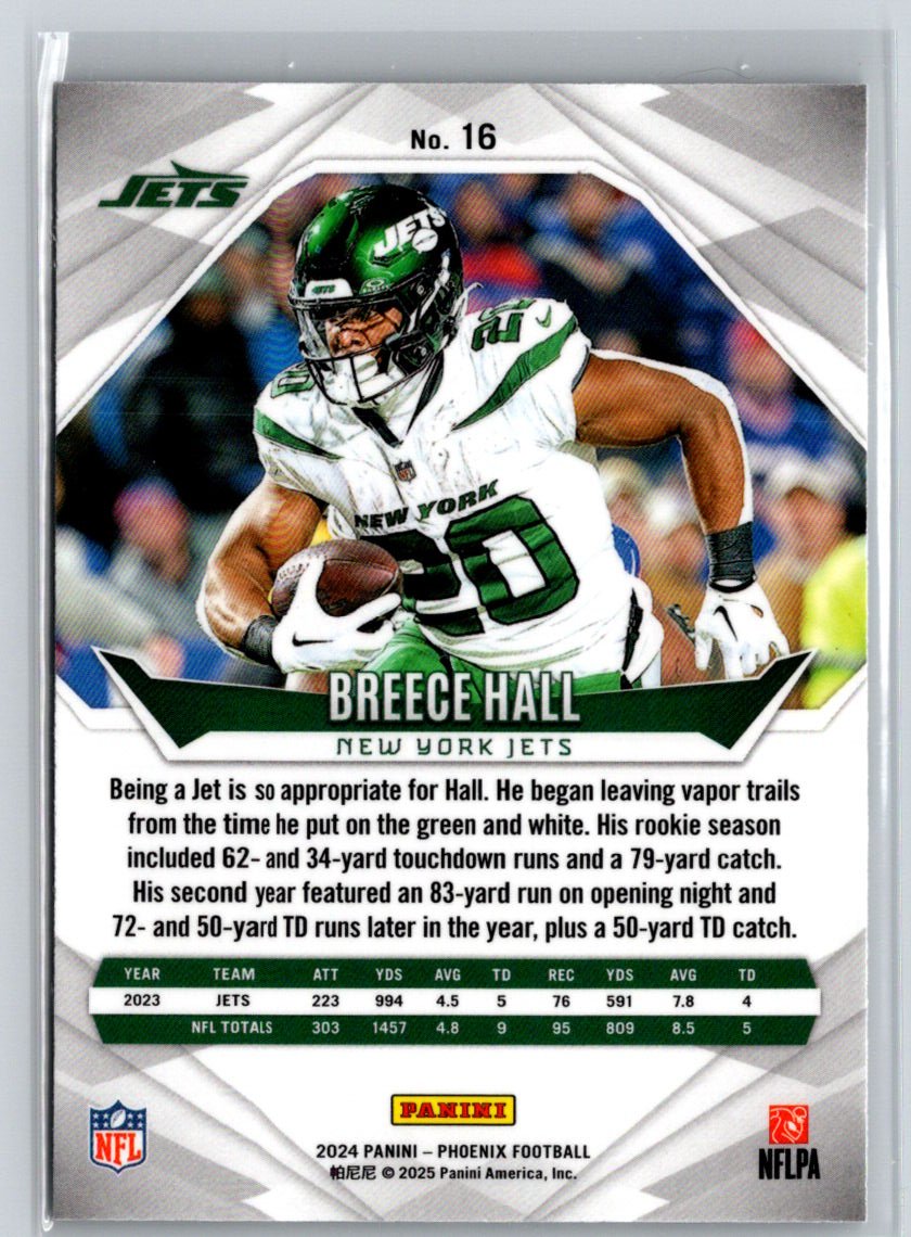 2024 Panini Phoenix #16 Breece Hall International J16