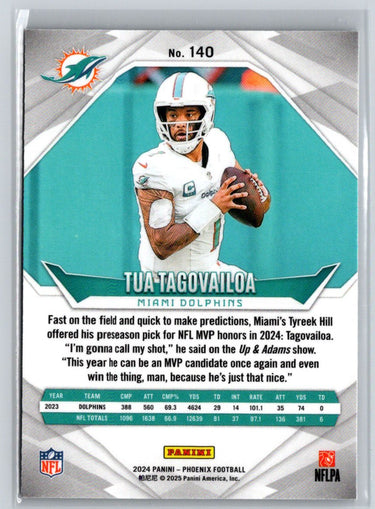 2024 Panini Phoenix #140 Tua Tagovailoa International J16