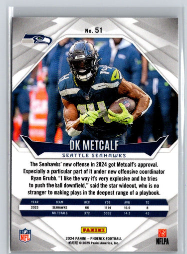 2024 Panini Phoenix #51 DK Metcalf International J16