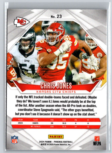 2024 Panini Phoenix #23 Chris Jones International J17