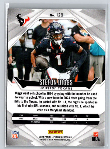 2024 Panini Phoenix #129 Stefon Diggs International J18