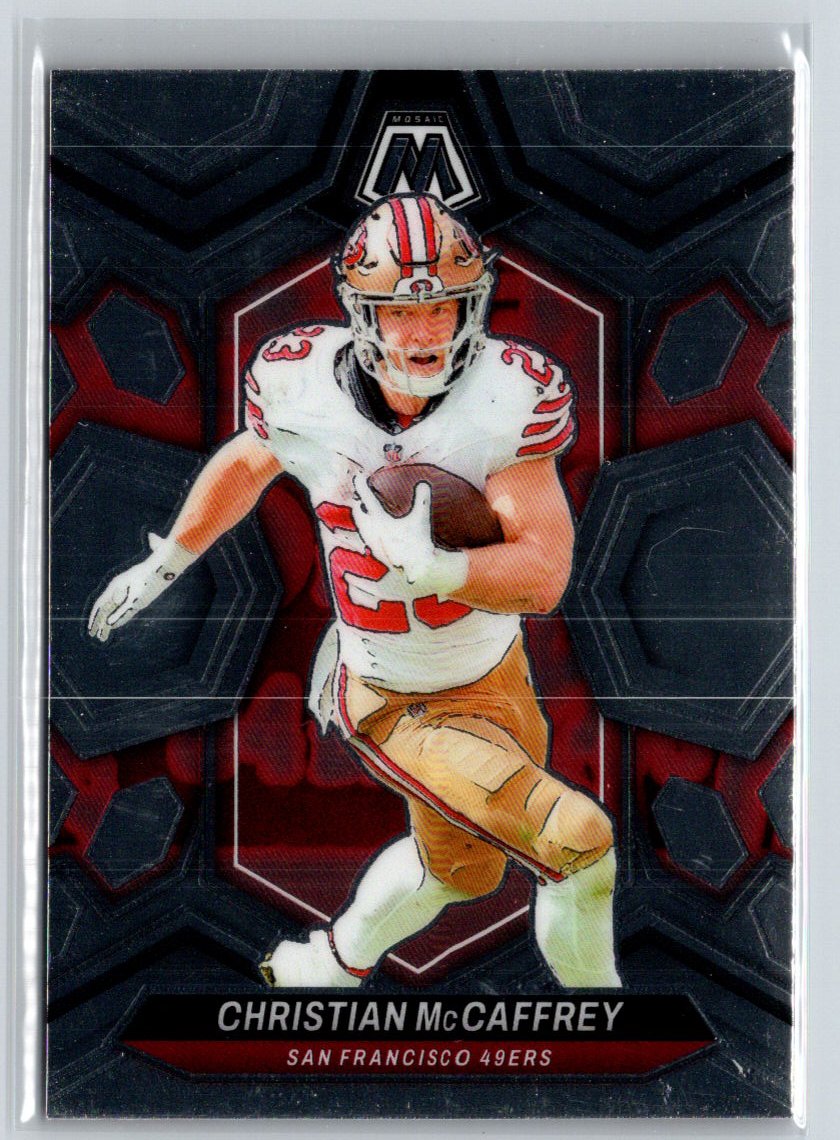 2024 Panini Mosaic #191 Christian McCaffrey J18