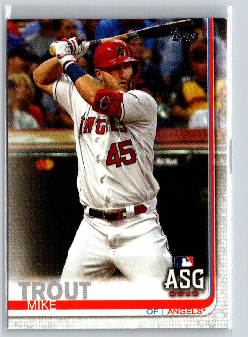 2019 Topps Update #US146 Mike Trout J19