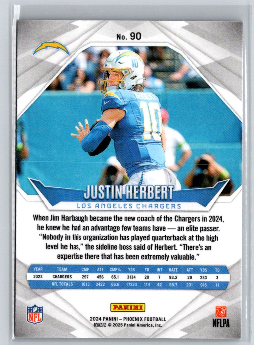 2024 Panini Phoenix #90 Justin Herbert International J19