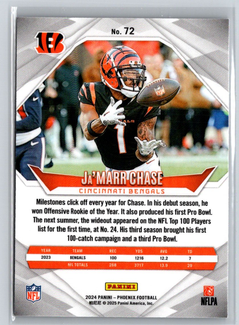 2024 Panini Phoenix #72 Ja'Marr Chase International J20