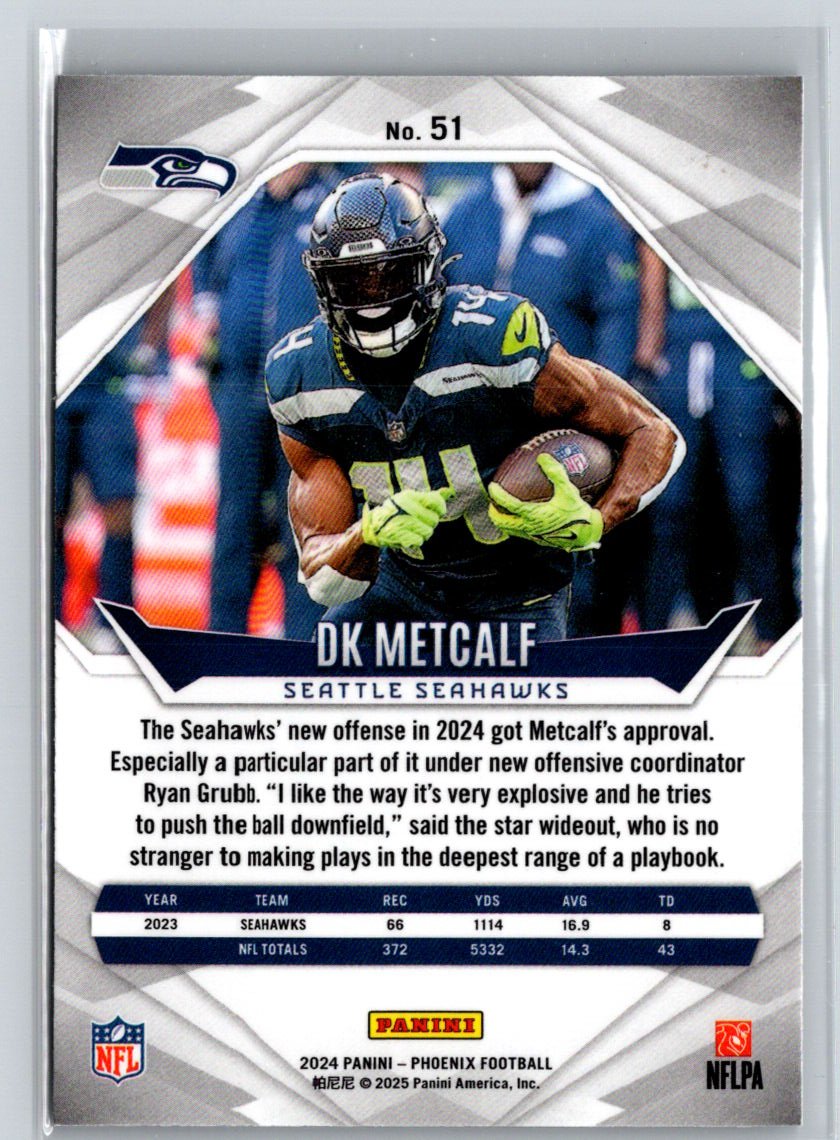 2024 Panini Phoenix #51 DK Metcalf International J20