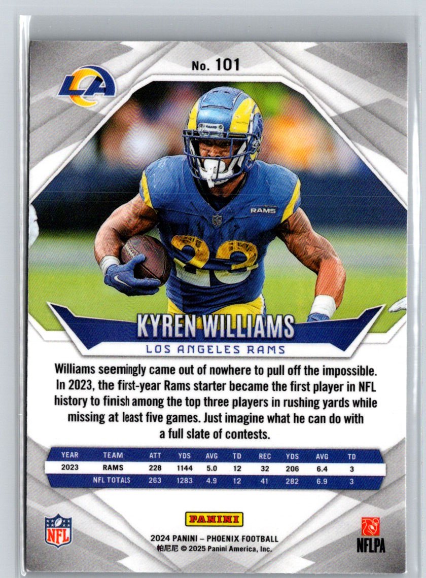 2024 Panini Phoenix #101 Kyren Williams International J20