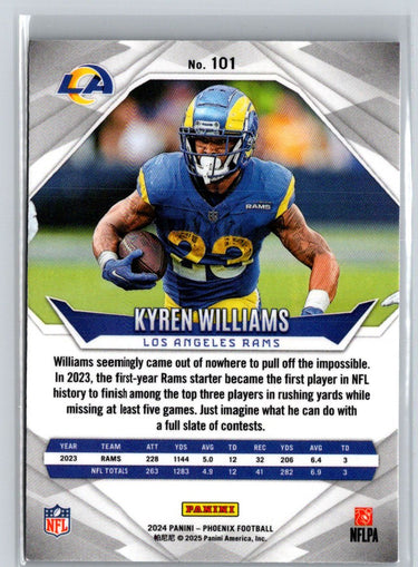 2024 Panini Phoenix #101 Kyren Williams International J20