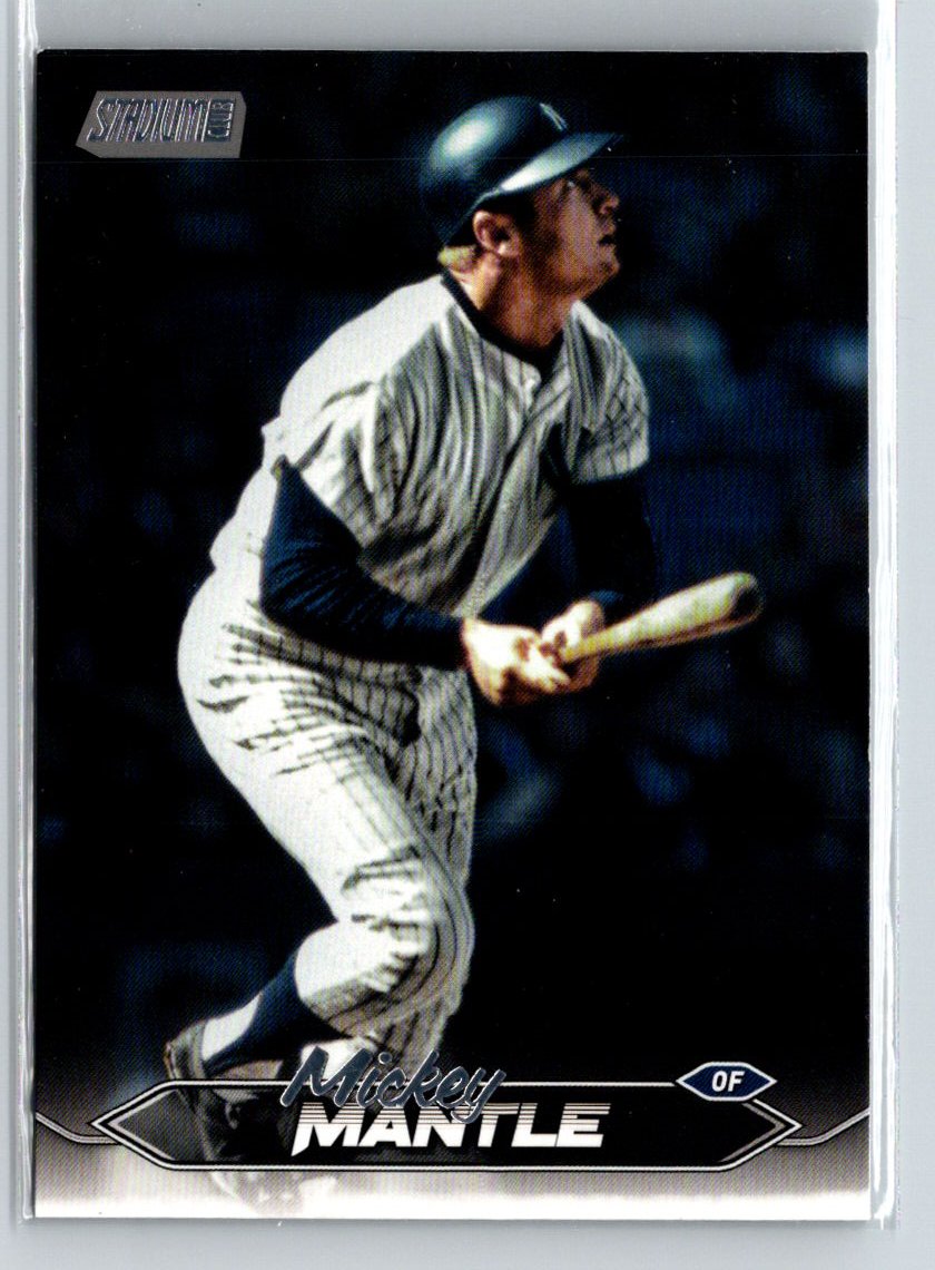 2024 Stadium Club #136b Mickey Mantle J21