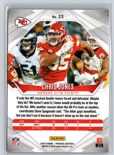 2024 Panini Phoenix #23 Chris Jones International J21