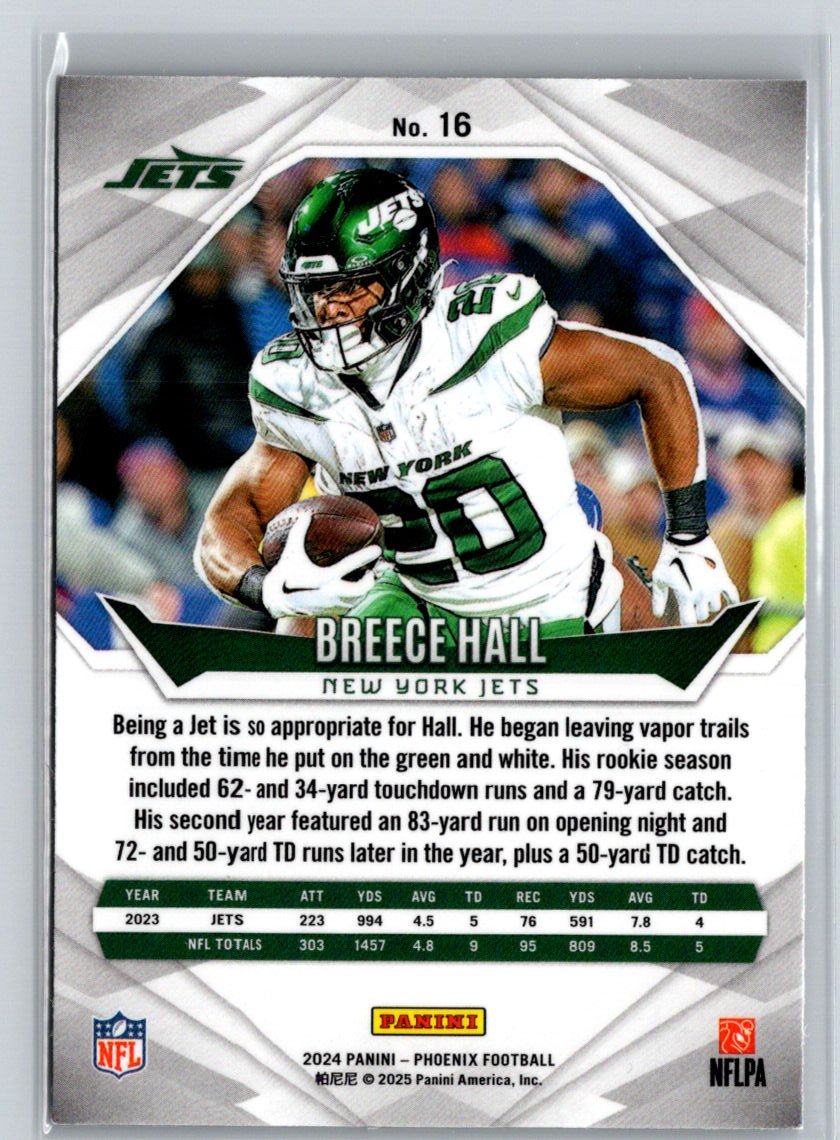 2024 Panini Phoenix #16 Breece Hall International J21