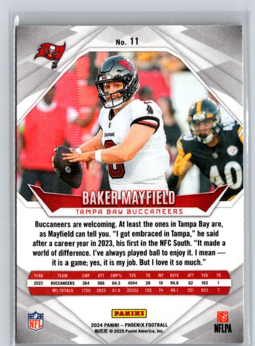 2024 Panini Phoenix #11 Baker Mayfield International J22