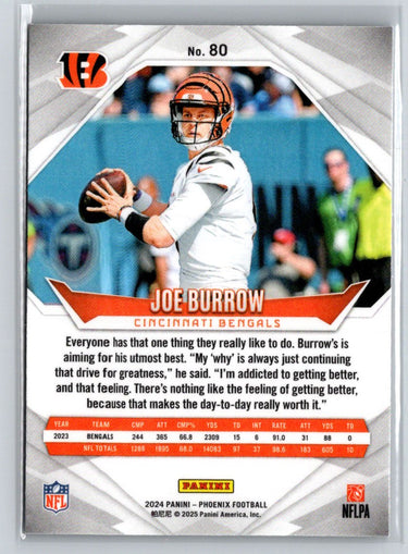 2024 Panini Phoenix #80 Joe Burrow International J22