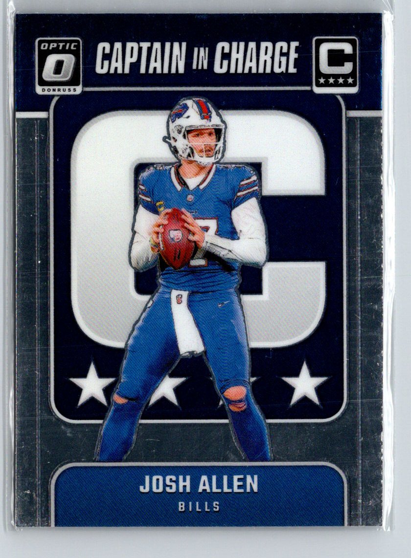 2024 Donruss Optic #2 Josh Allen Captain In Charge J22