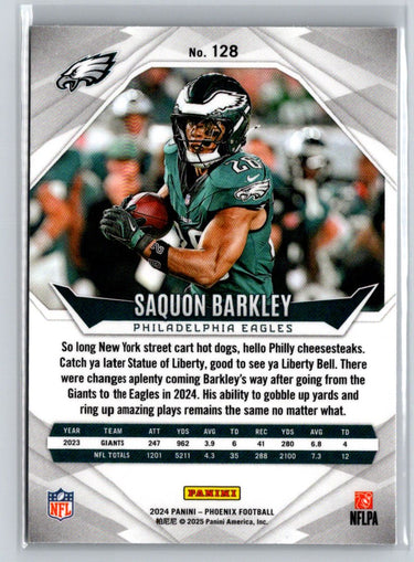 2024 Panini Phoenix #128 Saquon Barkley International J23