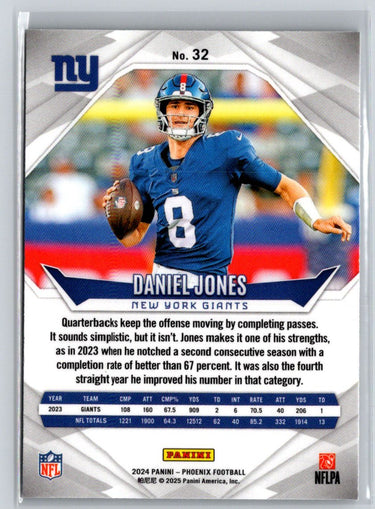 2024 Panini Phoenix #32 Daniel Jones International J23