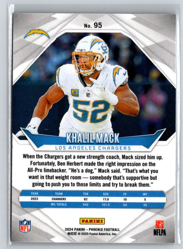 2024 Panini Phoenix #95 Khalil Mack International J23