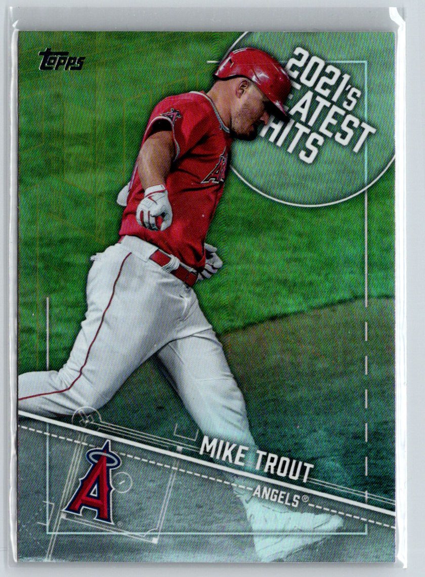 2022 Topps #21GH-4 Mike Trout 2021's Greatest Hits J24