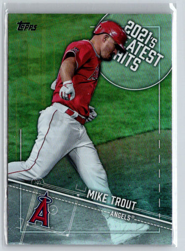 2022 Topps #21GH-4 Mike Trout 2021's Greatest Hits J24