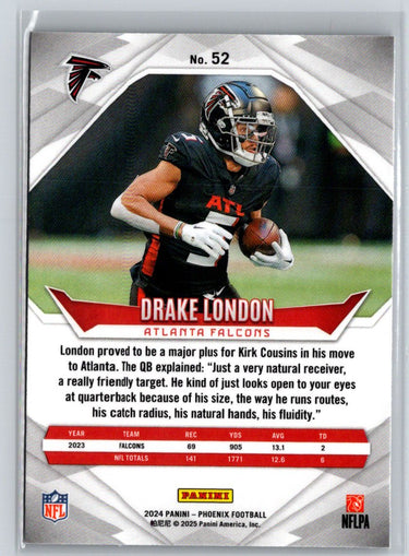 2024 Panini Phoenix #52 Drake London International J24