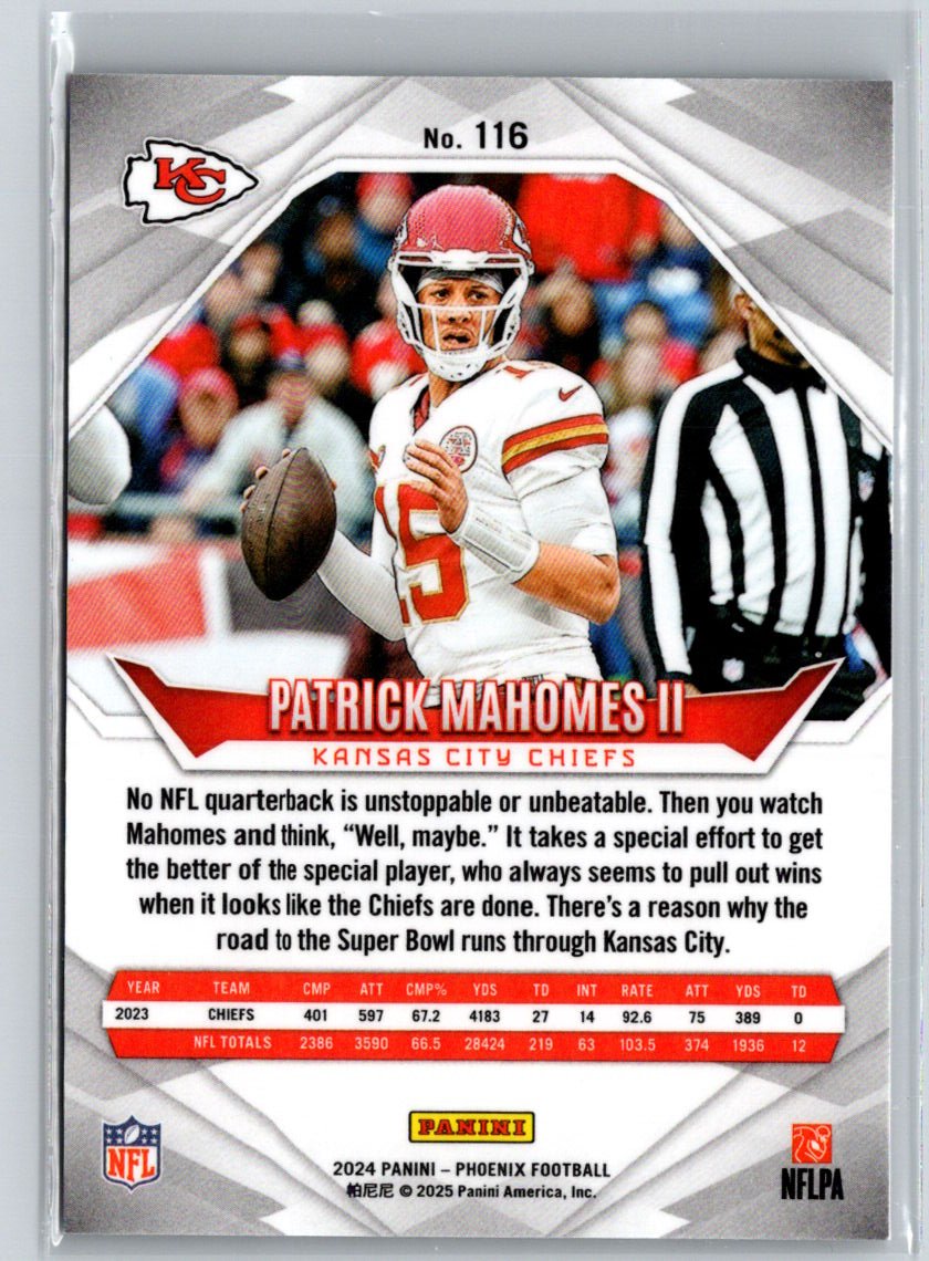 2024 Panini Phoenix #116 Patrick Mahomes II J24