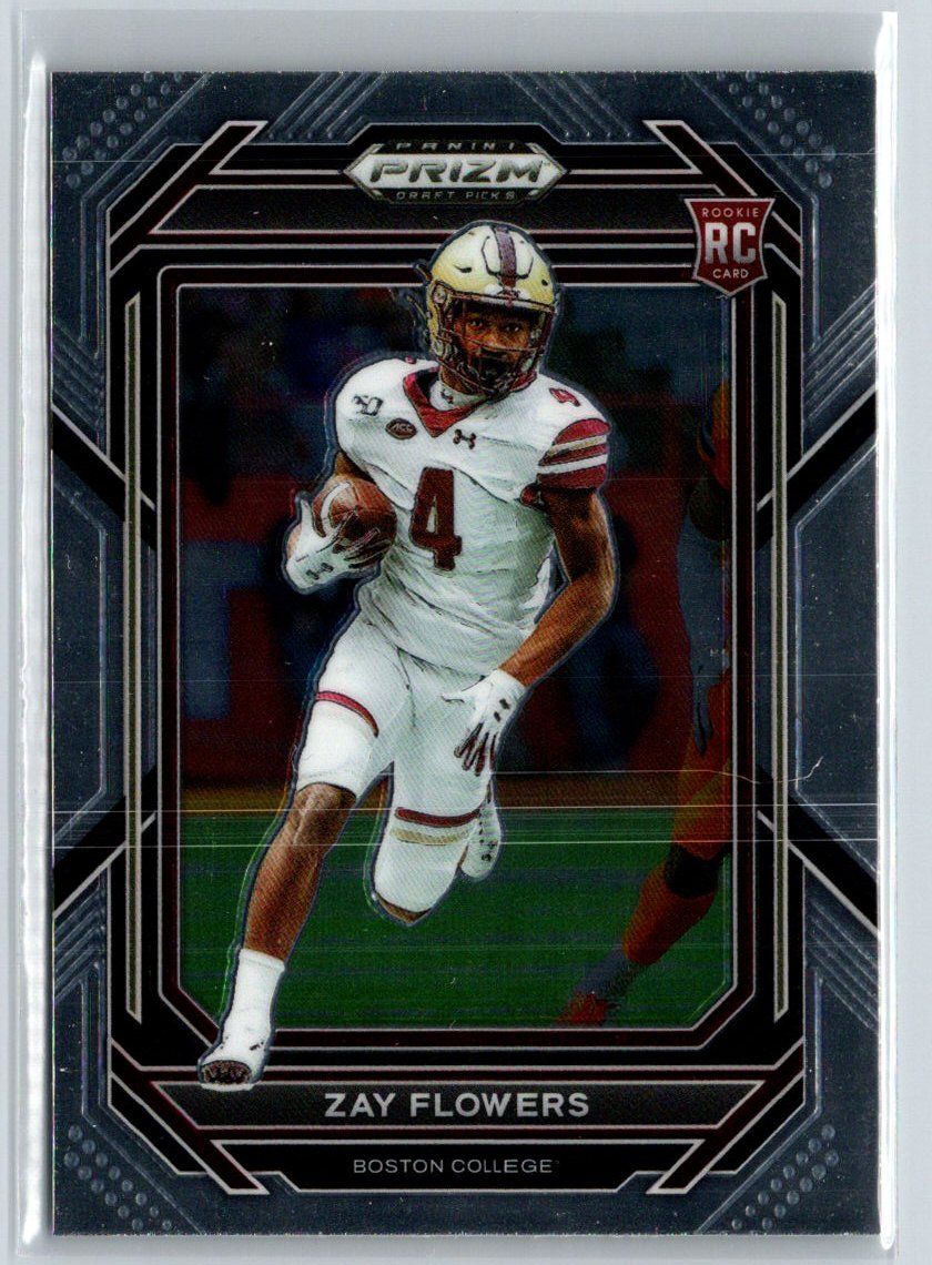 2023 Panini Prizm Draft Picks #143 Zay Flowers J25