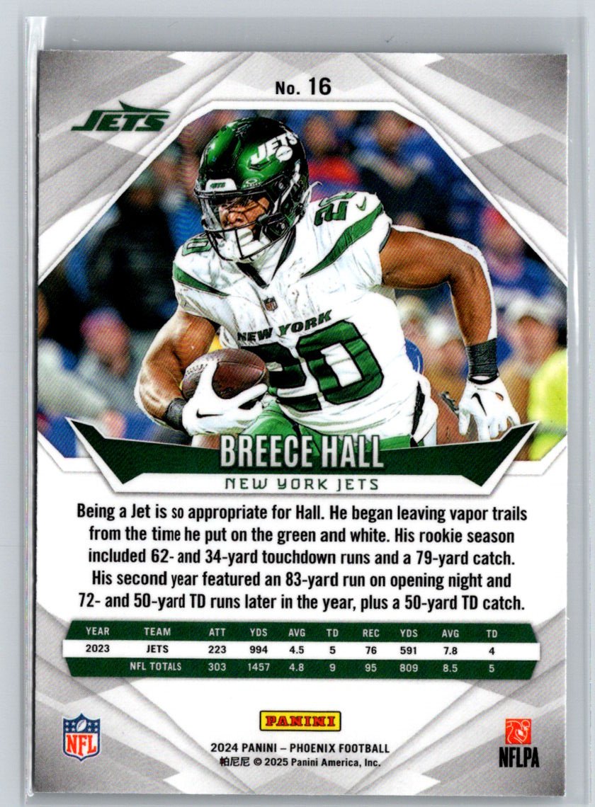 2024 Panini Phoenix #16 Breece Hall International J26