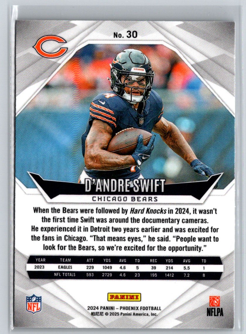 2024 Panini Phoenix #30 D'Andre Swift International J26