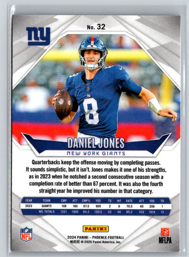 2024 Panini Phoenix #32 Daniel Jones International J27
