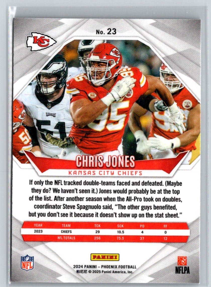 2024 Panini Phoenix #23 Chris Jones International J27