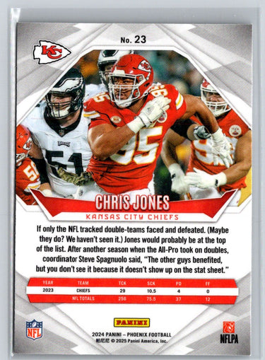 2024 Panini Phoenix #23 Chris Jones International J27