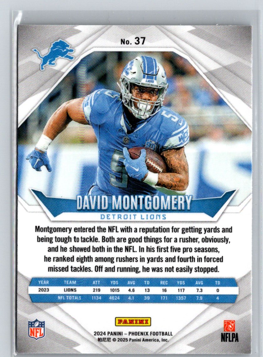 2024 Panini Phoenix #37 David Montgomery International J27