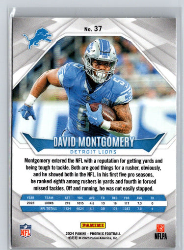 2024 Panini Phoenix #37 David Montgomery International J27
