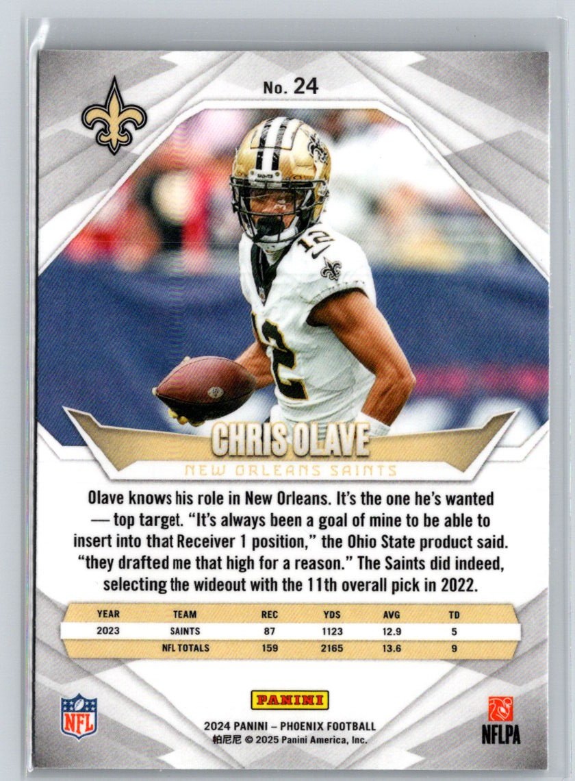 2024 Panini Phoenix #24 Chris Olave International J27