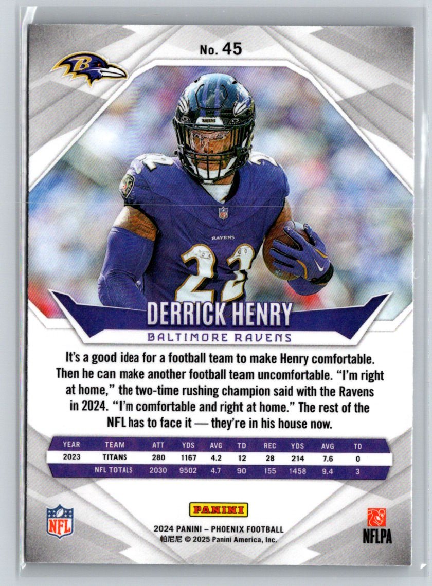 2024 Panini Phoenix #45 Derrick Henry International J27