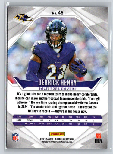 2024 Panini Phoenix #45 Derrick Henry International J27