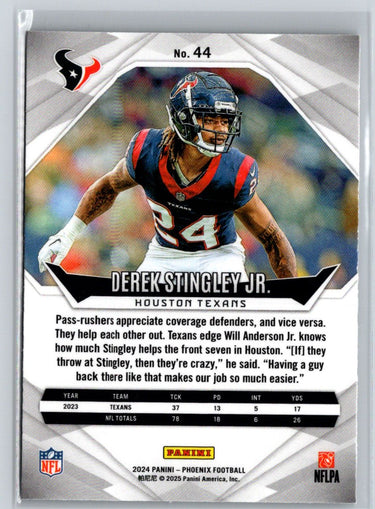2024 Panini Phoenix #44 Derek Stingley Jr. International J28
