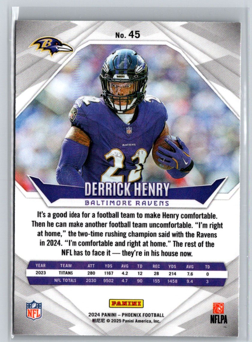2024 Panini Phoenix #45 Derrick Henry International J28