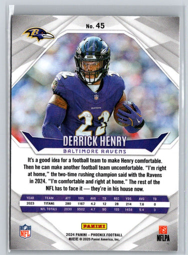2024 Panini Phoenix #45 Derrick Henry International J28