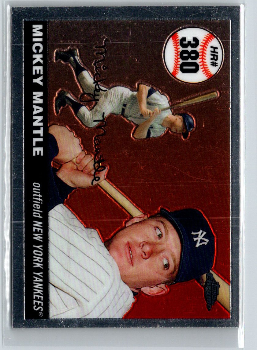 2006 Topps Chrome #MHR390 Mickey Mantle Mickey Mantle Home Run History J29