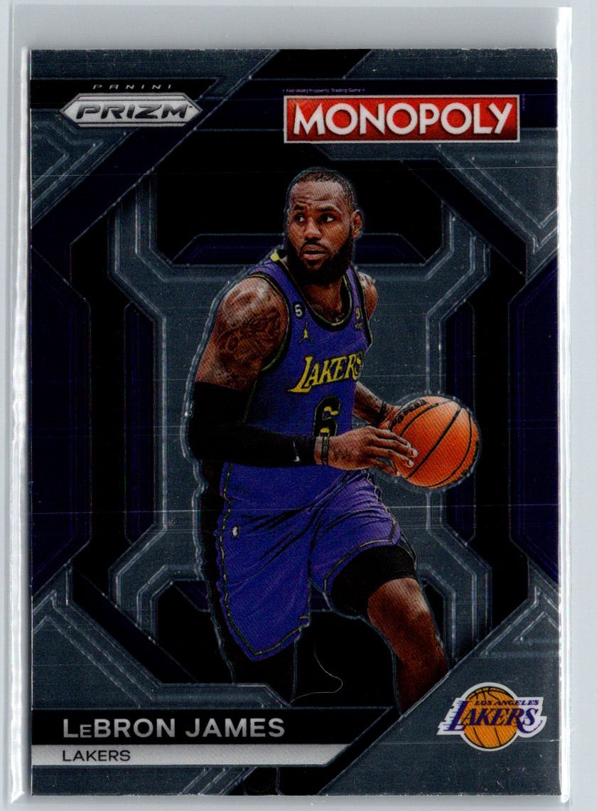 2023-24 Panini Prizm Monopoly #PS9 LeBron James All-Star J29