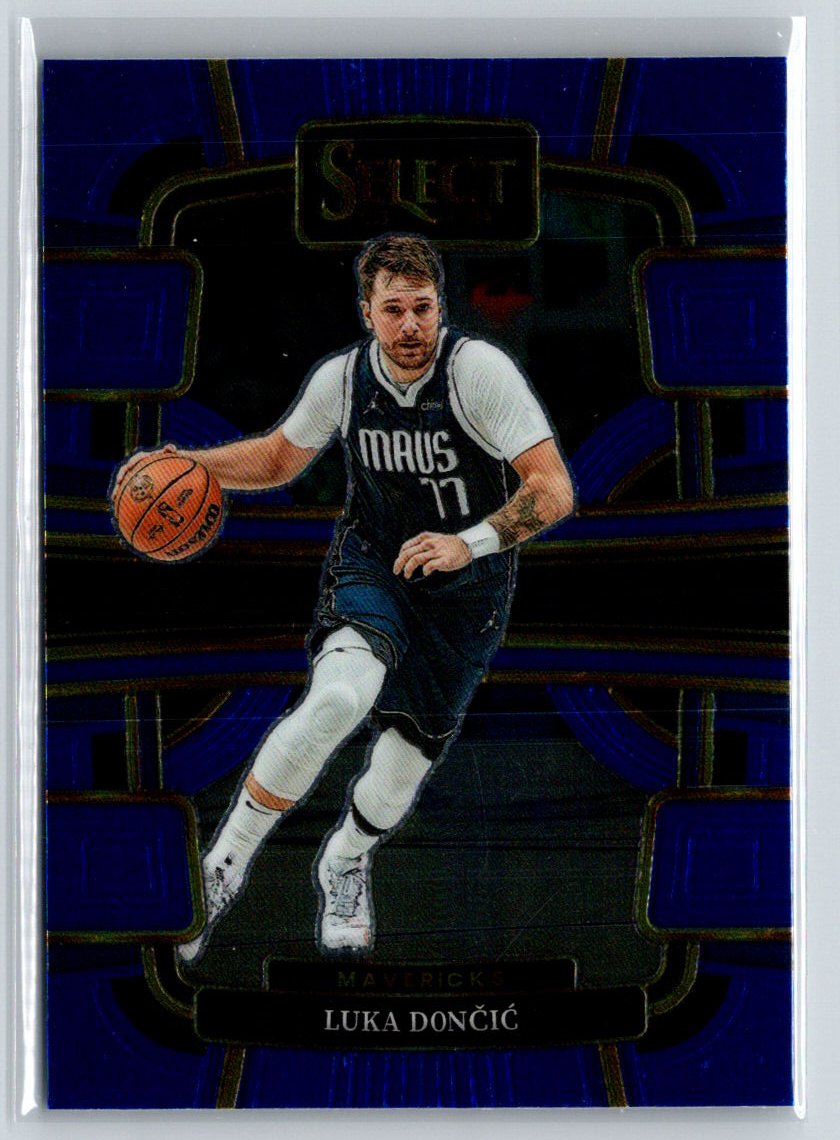 2023-24 Panini Select #51 Luka Doncic Blue (Retail Base) J29