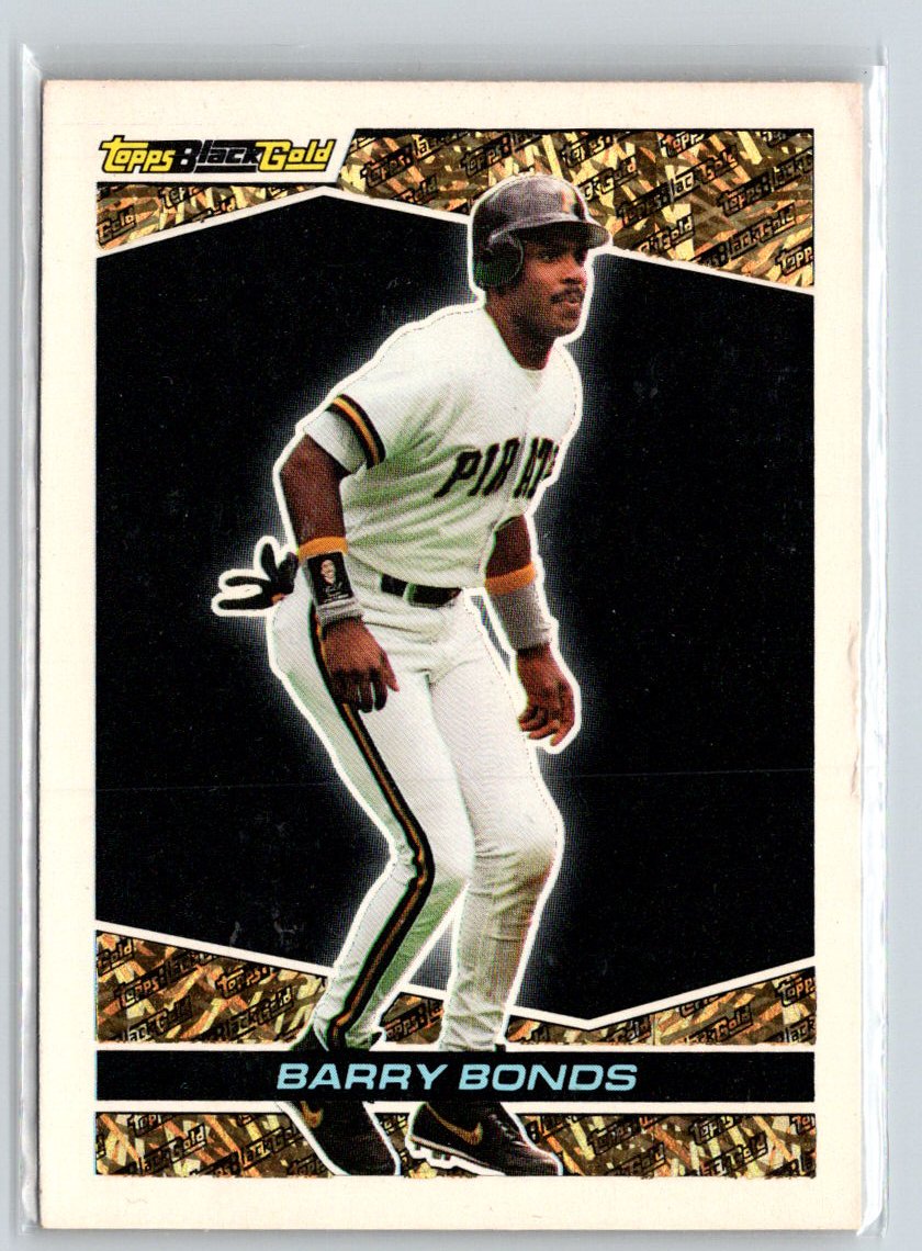 1993 Topps #1 Barry Bonds Black Gold J30