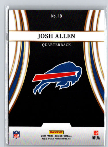 2024 Panini Select - Turbocharged #18 Josh Allen J30