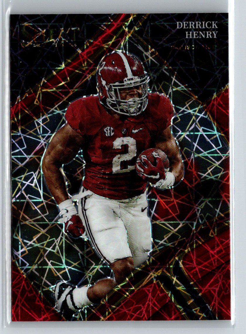 2023 Panini Select Draft Picks #143 Derrick Henry Red Lazer Prizm J31