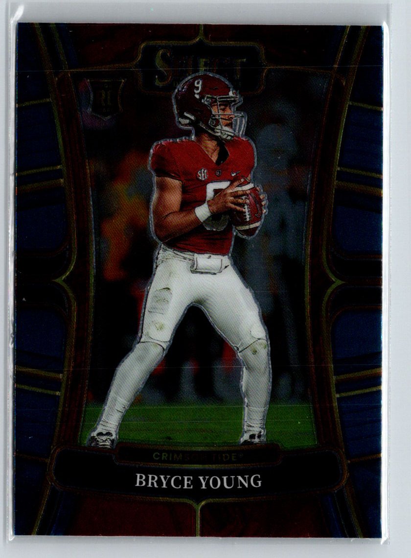 2023 Panini Select Draft Picks #1 Bryce Young Blue Retail J32