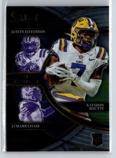 2023 Panini Select Draft Picks #SC-LS Ja'Marr Chase Justin Jefferson Boutte J32