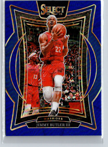 2024-25 Panini Select #34 Jimmy Butler III Blue Prizm J32